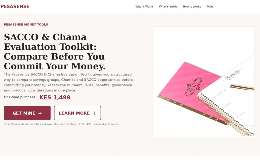 Sacco Chama evaluation toolkit